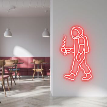 Space Coffee Take Your Coffee Break to Outer Space with Neon