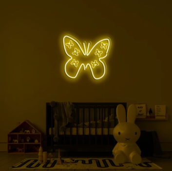 Butterfly Transform Your Decor with Whimsical Neon