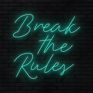 Break the rules Showcase Your Individuality with Edgy Neon