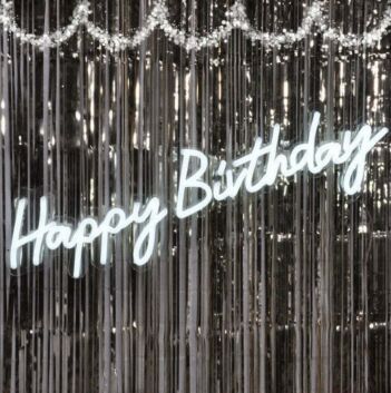 Happy Birthday Make Birthdays Brighter with Neon