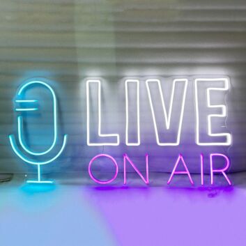 Customize Live On Air Microphone: Illuminate Your Broadcasting Space