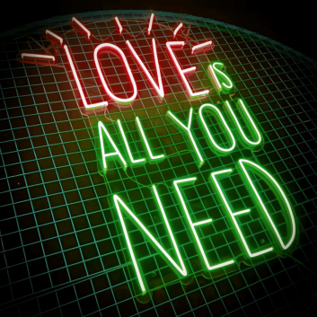 Love is All You Need: Illuminate Your Space with LED Neon Bliss