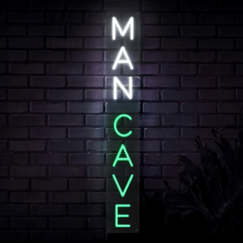 Man Cave LED Neon Sign: Transform Your Space with Masculine Vibes