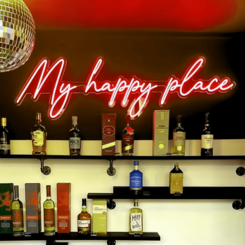 My Happy Place: Brighten Your Sanctuary with Neon