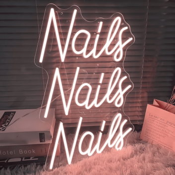 Nails Nails Nails: Glow Up Your Salon Space with Neon