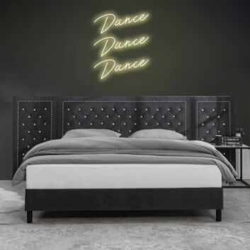 &#39;Dance Dance Dance&#39; neon sign