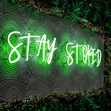 Stay Stoked Neon Sign: Ignite Your Space with Endless Energy and Excitement