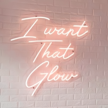 I Want That Mesmerizing Glow Neon Sign