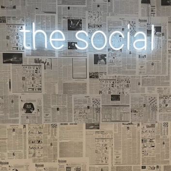 The Social Neon Sign: Light Up Your Connections with Vibrant Neon