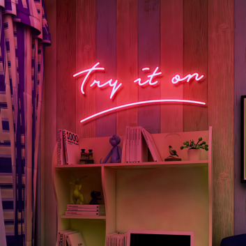 Try it On: Illuminate Your Fashion Journey with Neon Glow