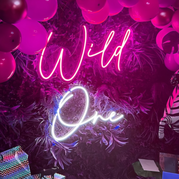 Wild One Neon Sign: Embrace Adventure with Neon Glow