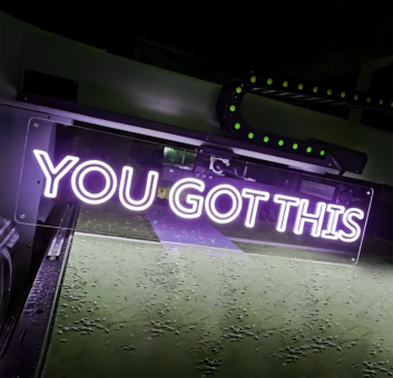 You Got This: Shine Bright with Neon Confidence