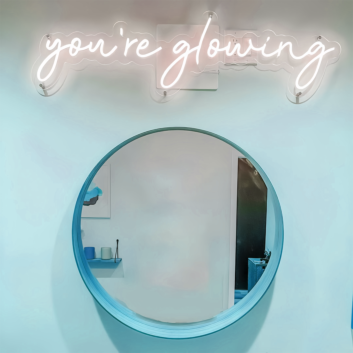 You're Glowing: Shine Bright with Neon Brilliance