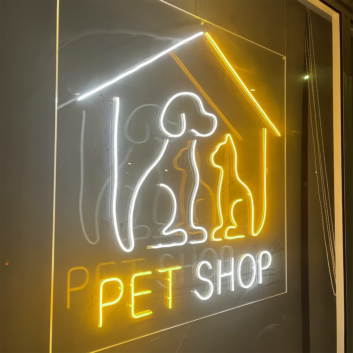Customize Pet Shop: Add a Touch of Neon Love to Your Space