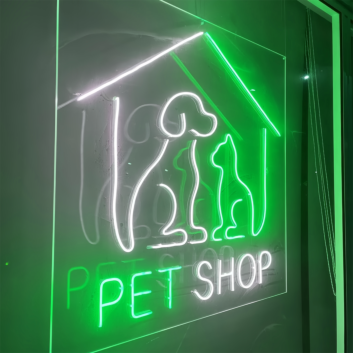 Customize Pet Shop: Add a Touch of Neon Love to Your Space