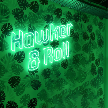 Hawker Roll: Add a Touch of Neon Flavor to Your Space
