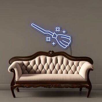 Broom Stick Neon Signs