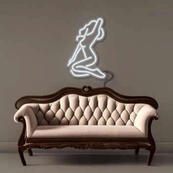 Hot Girl Pose Neon Signs