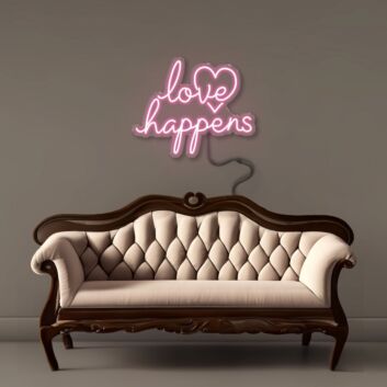 Love Happens Led Neon Signs