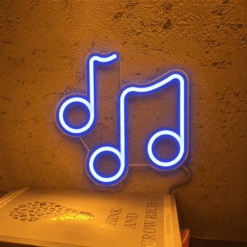 Music Note Led Neon