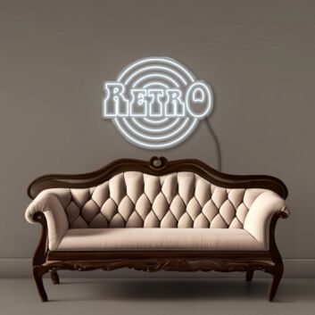 Retro Disc Led Neon