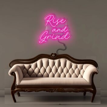 Rise and Grind Led Neon