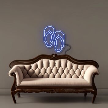 Flip Flops LED Neon Sign