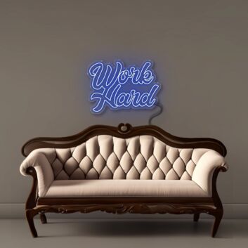 Work Hard Led Neon