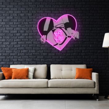 Eat Me Neon X Acrylic Artwork