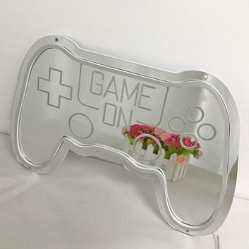 Gamer&#039;s Delight Colorful Mirror Neon Signs