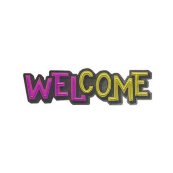 Welcome Led Neon Sign Light Pop Art