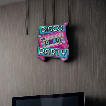 Disco Party Led Neon Sign Light Pop Art