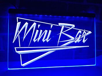 Mini Bar Hanging Neon Sign