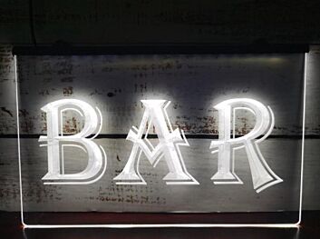 Bar Hanging Neon Sign