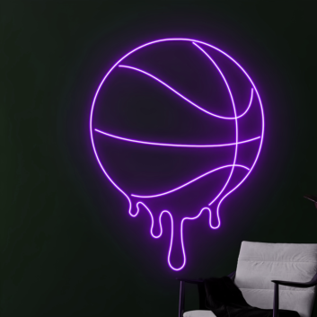 Basketball Shape 1 Neon Sign