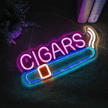 Customize CIGARS Neon Light