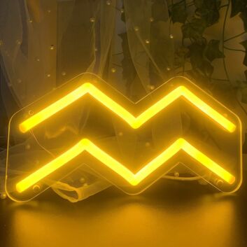 Aquarius Zodiac LED Neon Sign