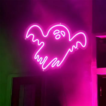 Halloween Bat Neon Sign