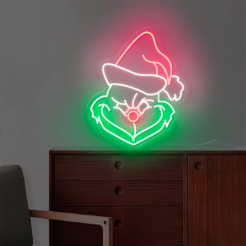 Christmas Santa Claus Neon Sign