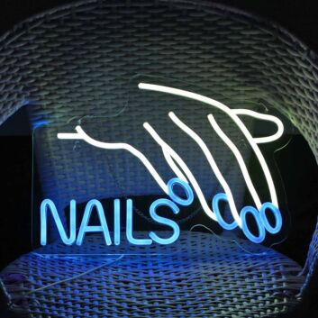 Customize Nail Salon Decor Neon Sign