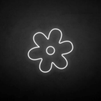 Little flower&#39; neon sign
