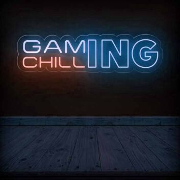 Gaming Chilling LED Neon Sign