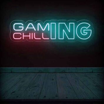 Gaming Chilling LED Neon Sign