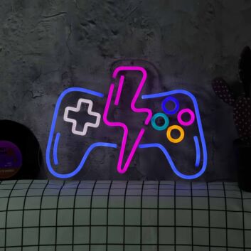 Video Game Console Neon Sign