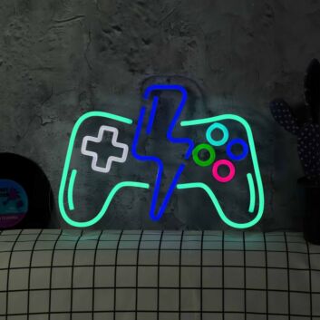 Video Game Console Neon Sign