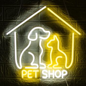 Customize PET SHOP Neon Sign