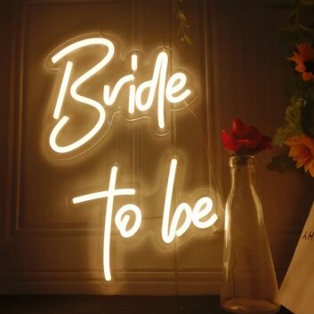 Bride to Be Wedding Neon Sign