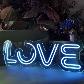 LOVE Wedding Style 1 Neon Sign
