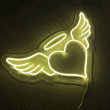 Heart Shaped Wedding Neon Sign Decoration