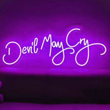 Demonic Delight Neon Sign
